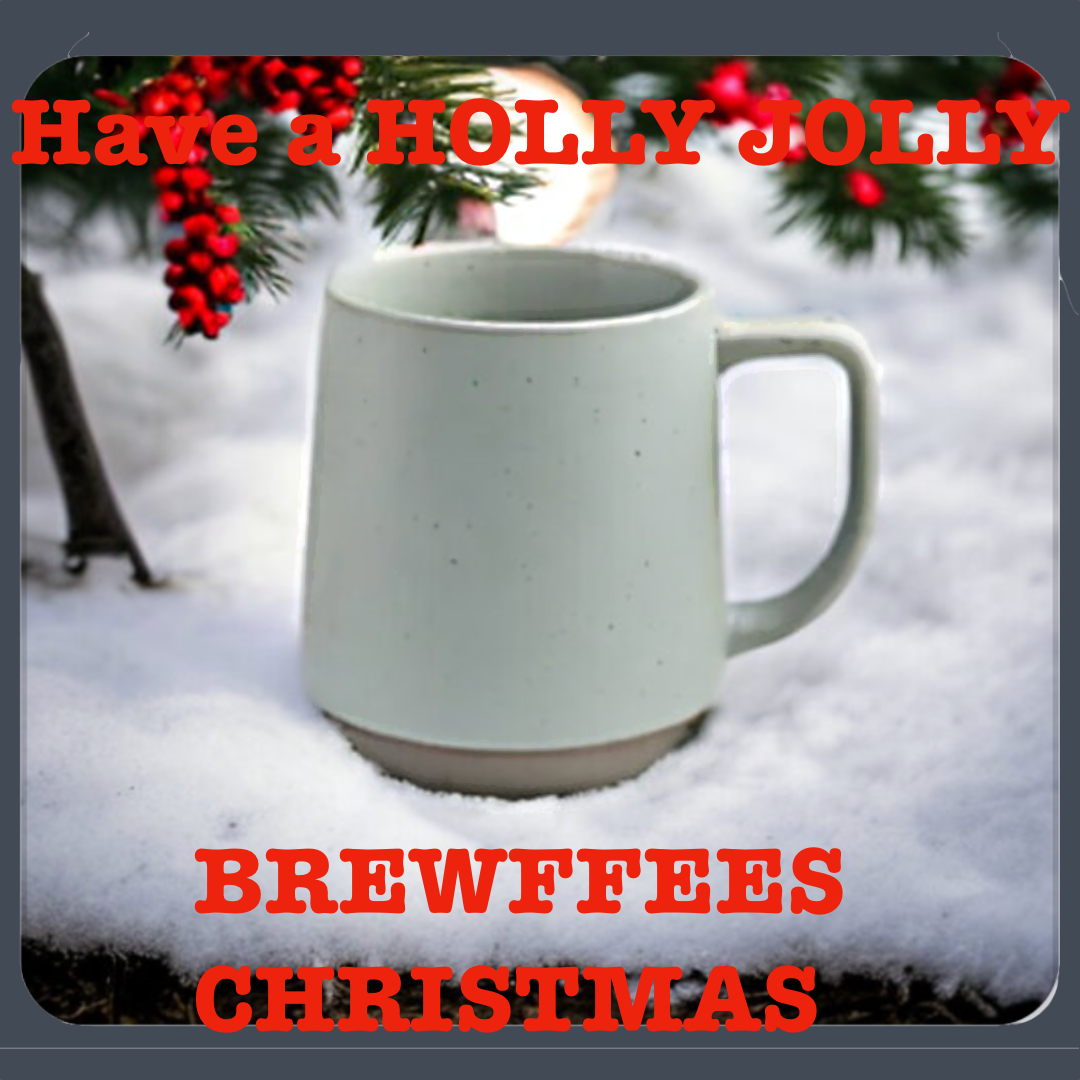Brewffees Festive Frost Ceramic Mug